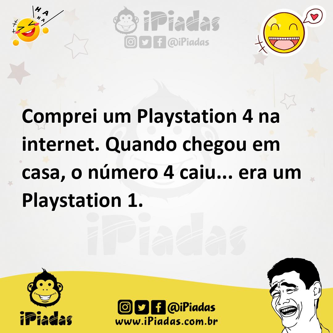 Ilustração de Comprei um Playstation 4 na internet. Quando chegou em casa, o número... no iPiadas