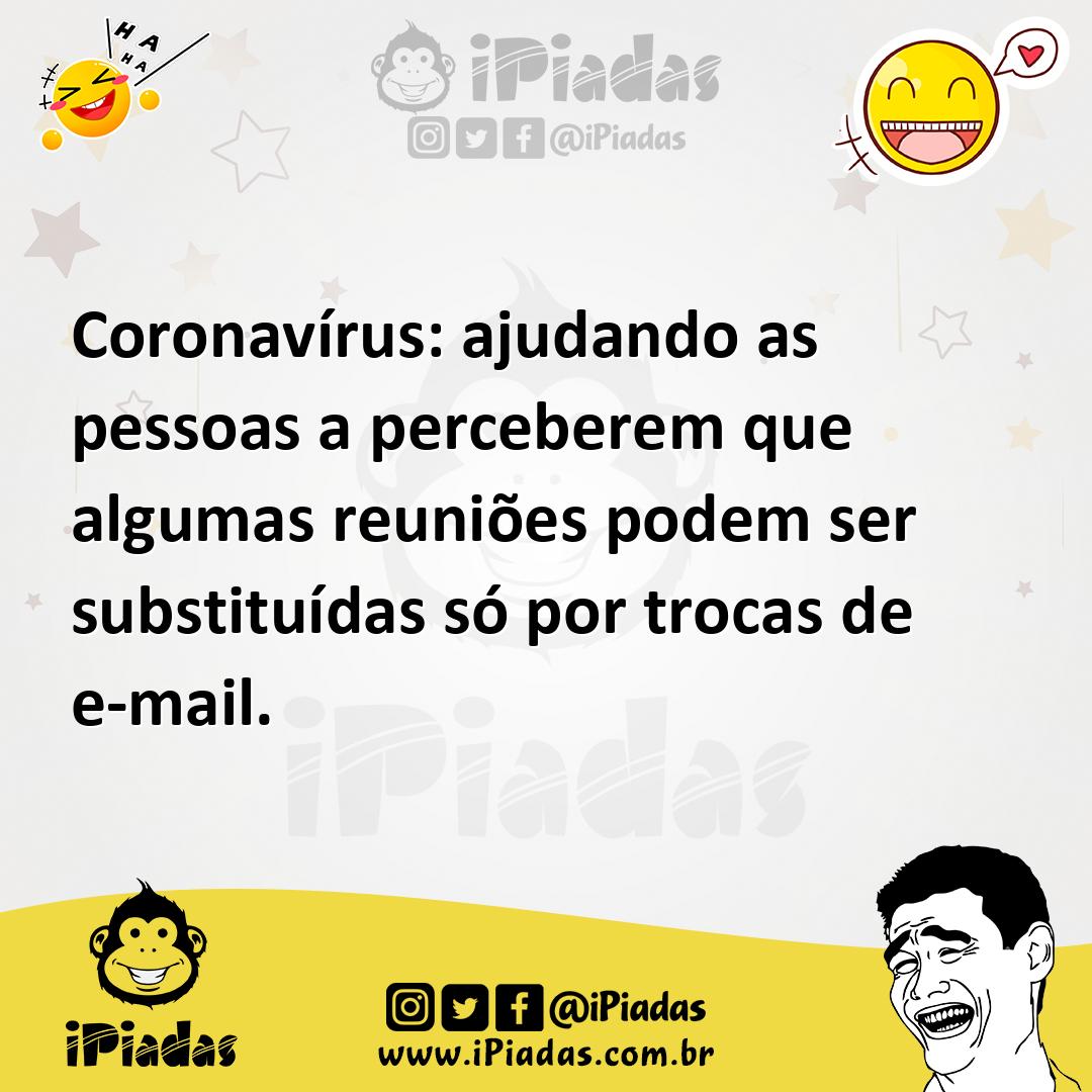Ilustração de Coronavírus: ajudando as pessoas a perceberem que algumas reuniões pod... no iPiadas