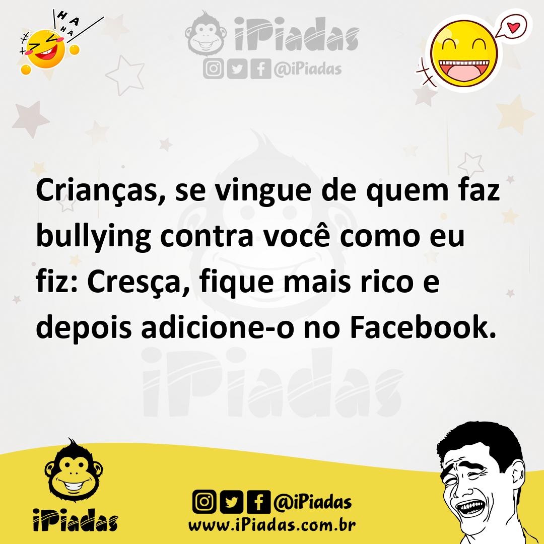 Ilustração de Crianças, se vingue de quem faz bullying contra você como eu fiz: Cres... no iPiadas