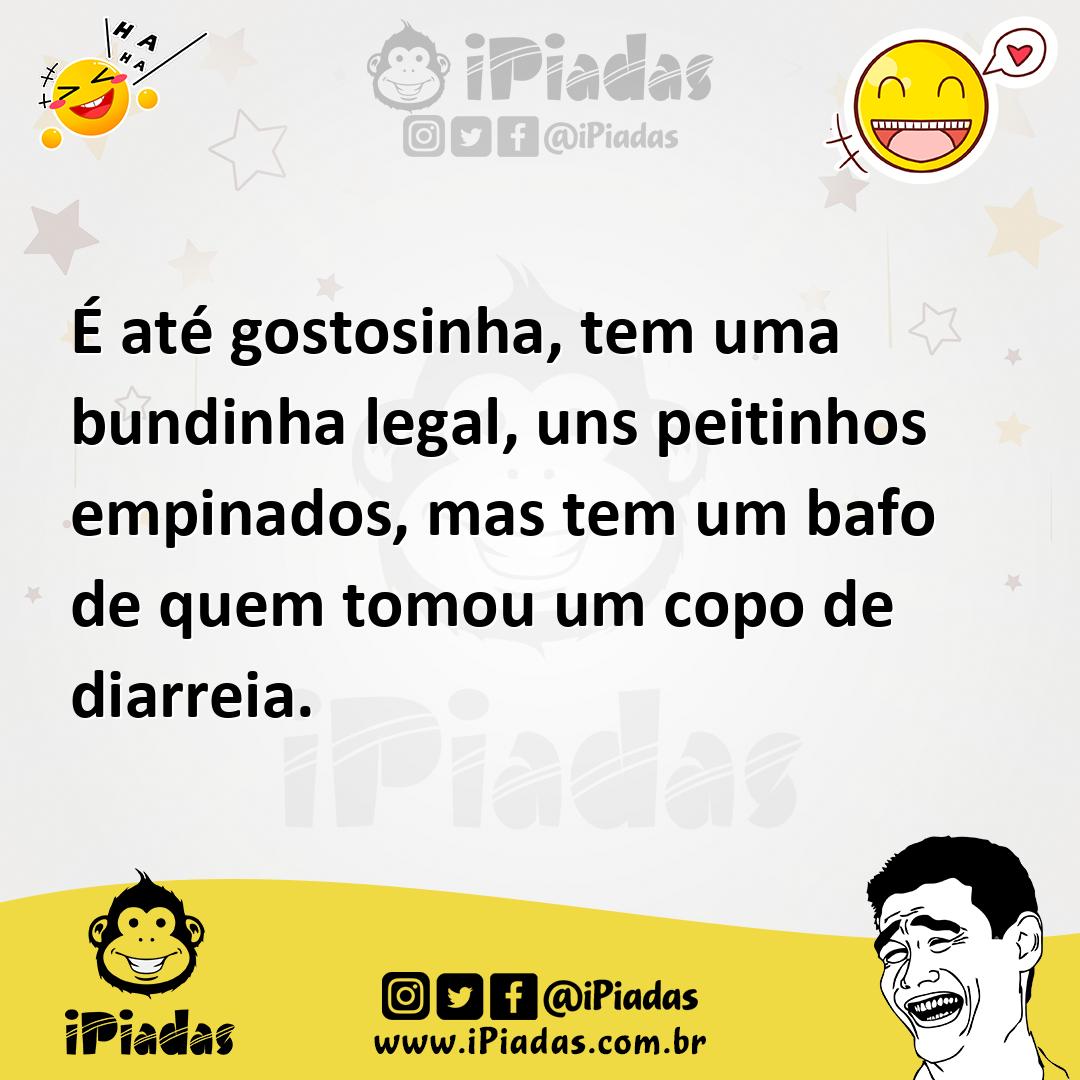 Ilustração de É até gostosinha, tem uma bundinha legal, uns peitinhos empinados, mas... no iPiadas