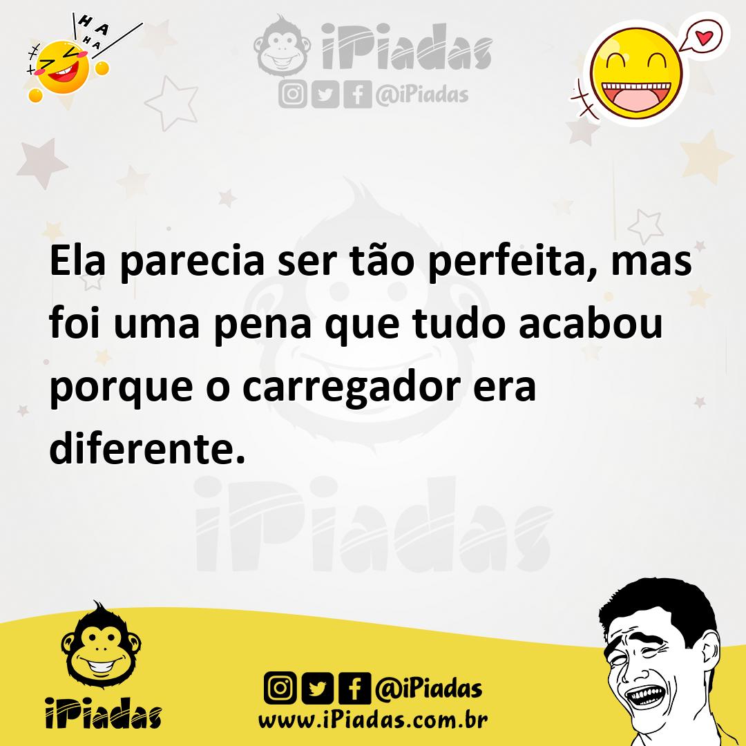 Ilustração de Ela parecia ser tão perfeita, mas foi uma pena que tudo acabou porque... no iPiadas