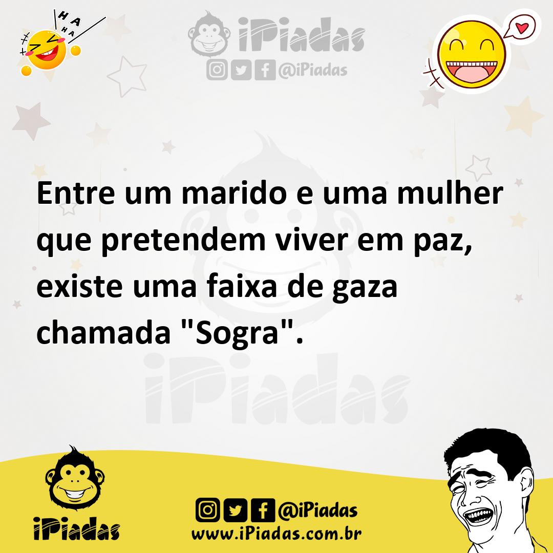 Ilustração de Entre um marido e uma mulher que pretendem viver em paz, existe uma fa... no iPiadas