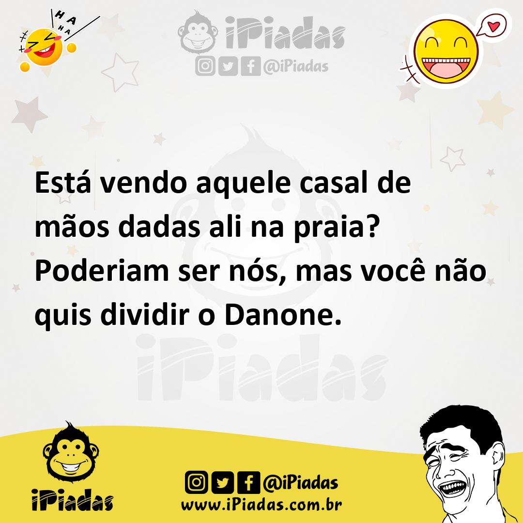 Ilustração de Está vendo aquele casal de mãos dadas ali na praia? Poderiam ser nós,... no iPiadas