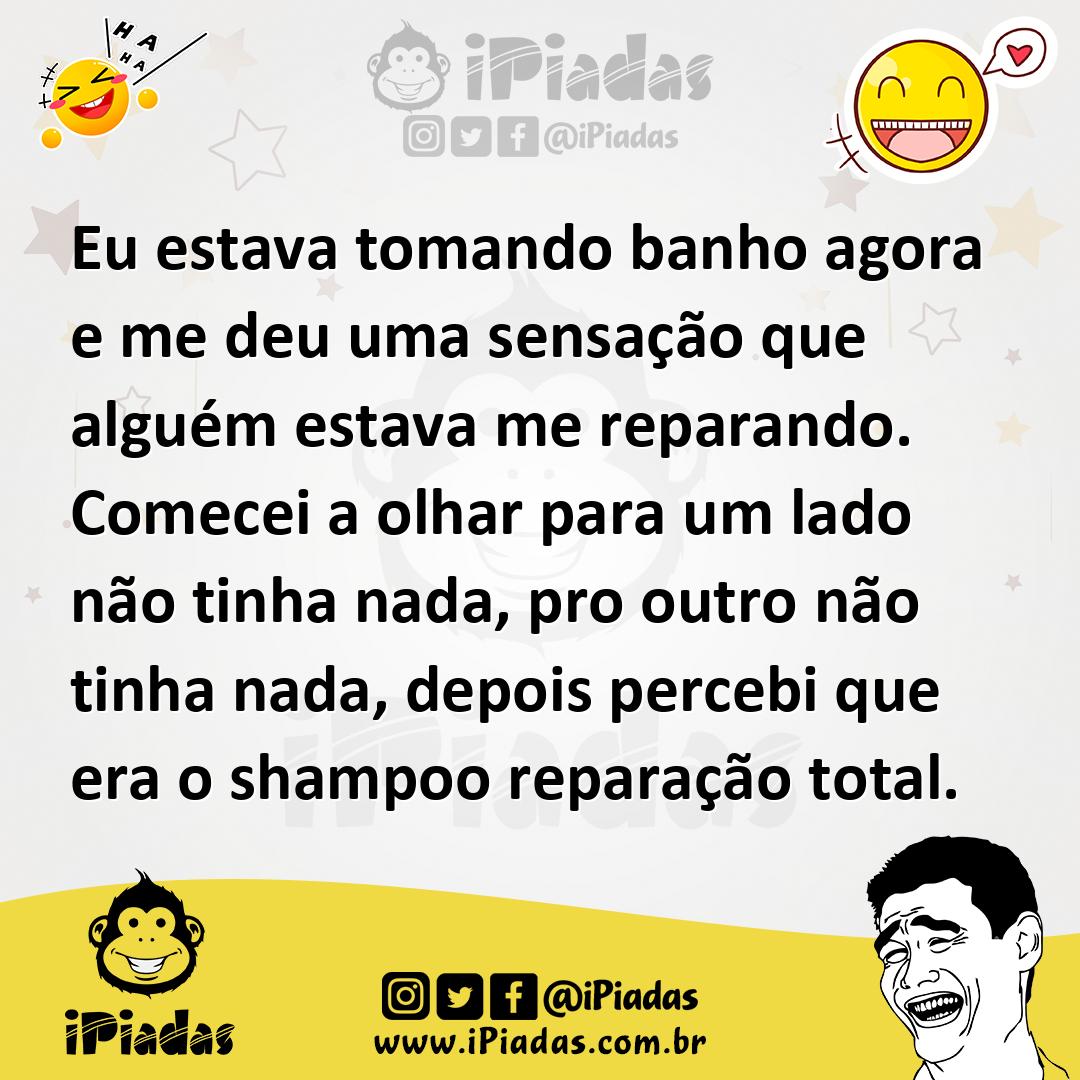 Ilustração de Eu estava tomando banho agora e me deu uma sensação que alguém estava... no iPiadas