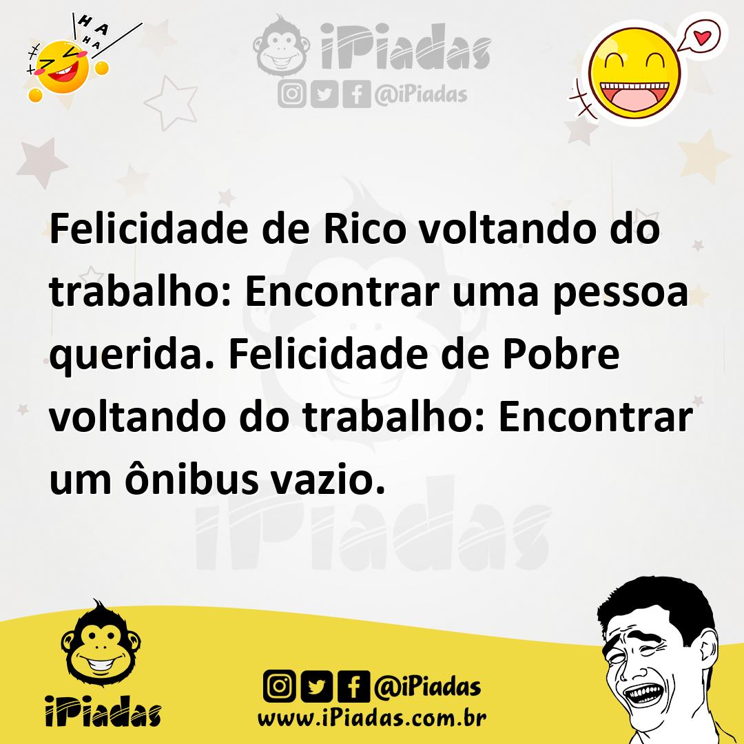 Ilustração de Felicidade de Rico voltando do trabalho: Encontrar uma pessoa querida.... no iPiadas