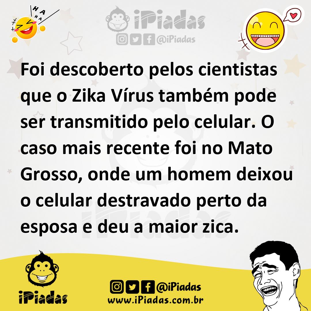 Ilustração de Foi descoberto pelos cientistas que o Zika Vírus também pode ser trans... no iPiadas