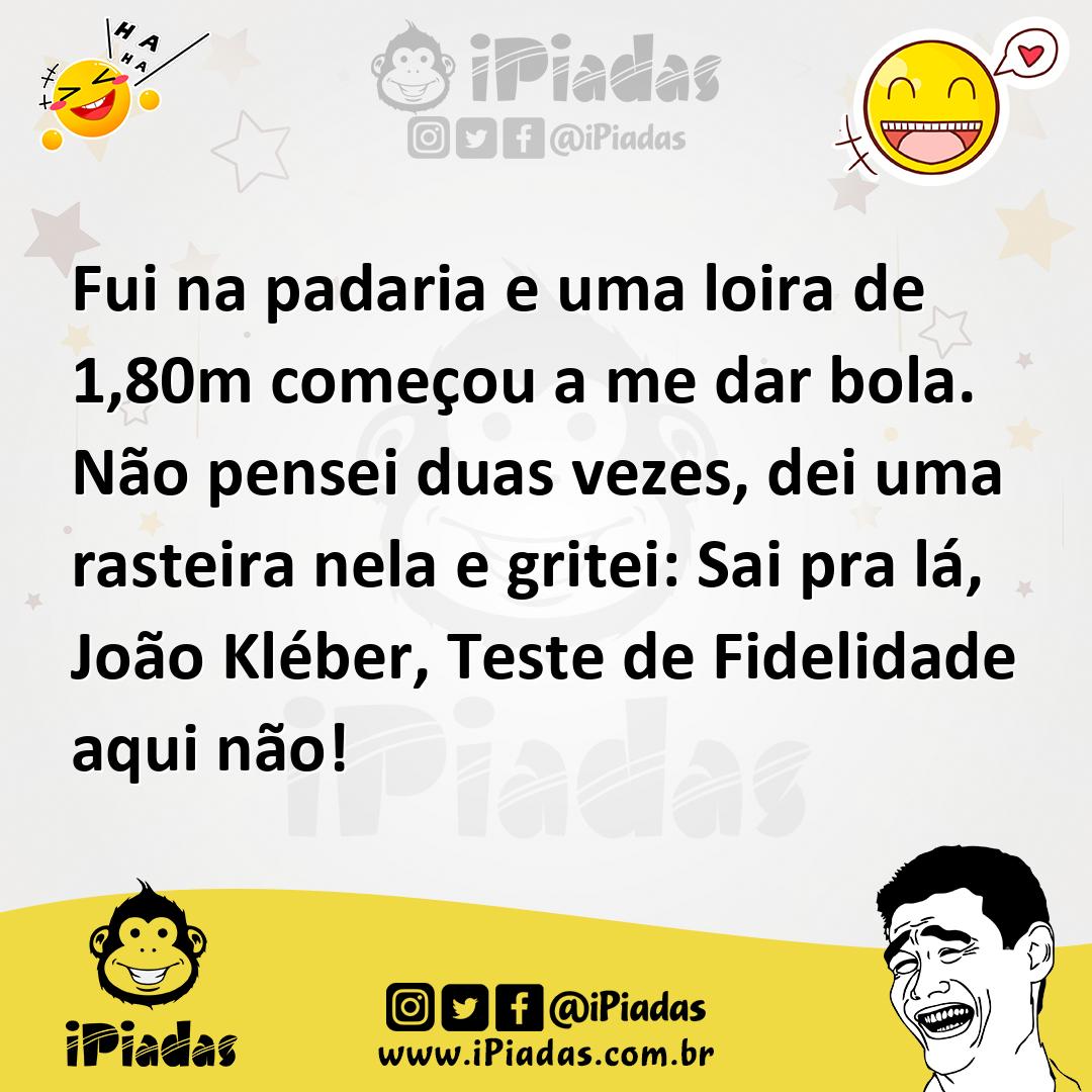 Ilustração de Fui na padaria e uma loira de 1,80m começou a me dar bola. Não pensei... no iPiadas