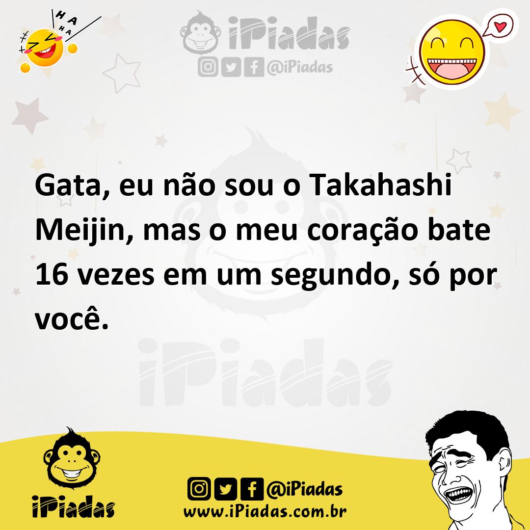 Ilustração de Gata, eu não sou o Takahashi Meijin, mas o meu coração bate 16 vezes e... no iPiadas