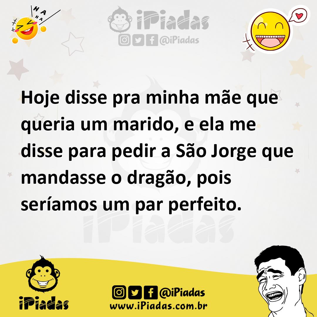 Ilustração de Hoje disse pra minha mãe que queria um marido, e ela me disse para ped... no iPiadas