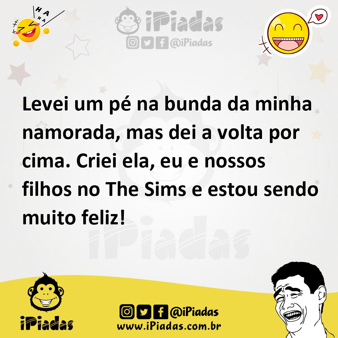 Ilustração de Levei um pé na bunda da minha namorada, mas dei a volta por cima. Crie... no iPiadas