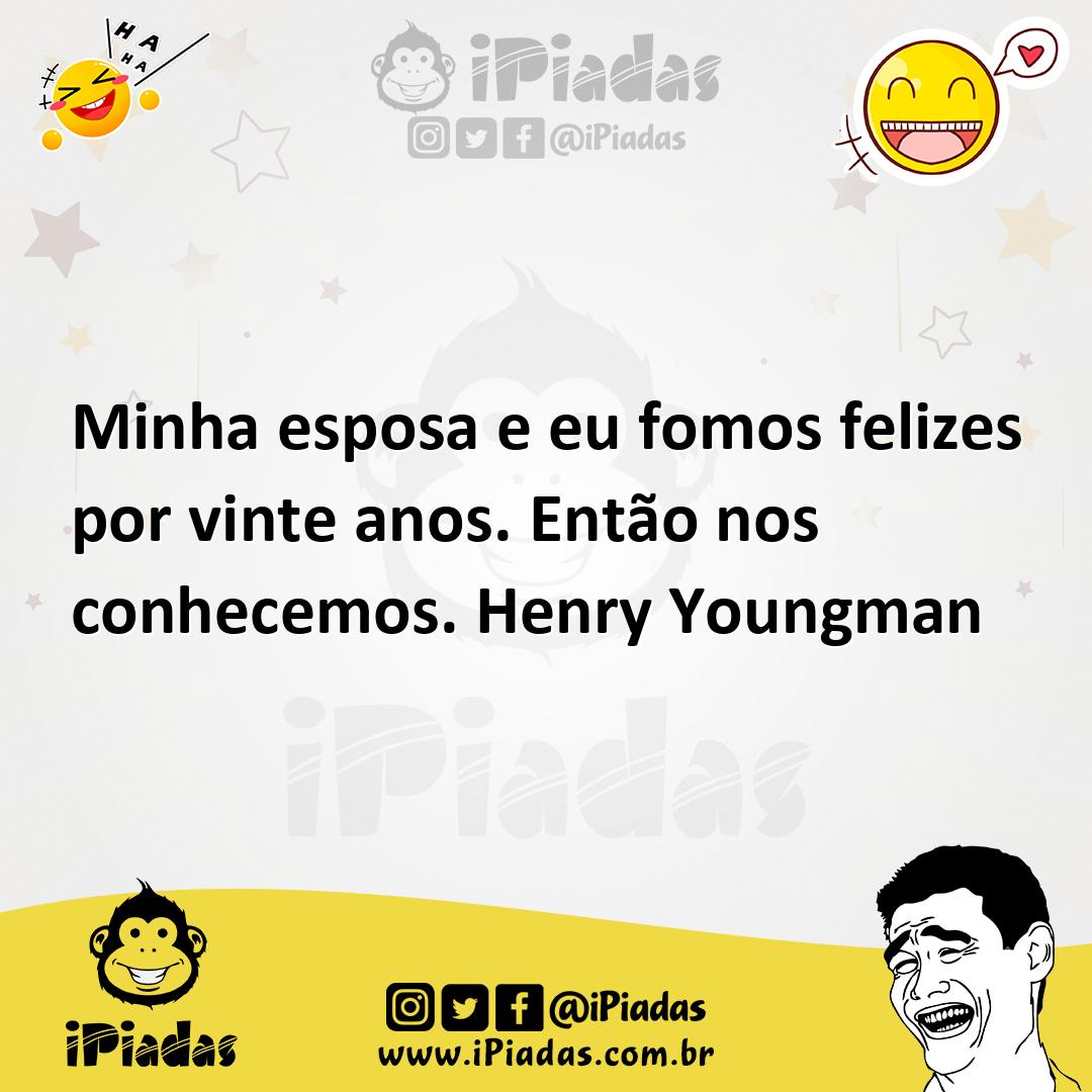 Ilustração de Minha esposa e eu fomos felizes por vinte anos. Então nos conhecemos.... no iPiadas