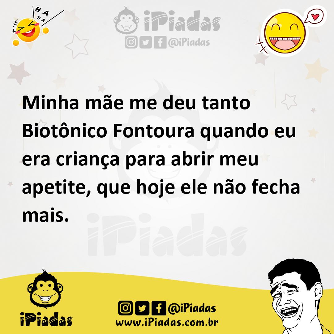 Ilustração de Minha mãe me deu tanto Biotônico Fontoura quando eu era criança para a... no iPiadas