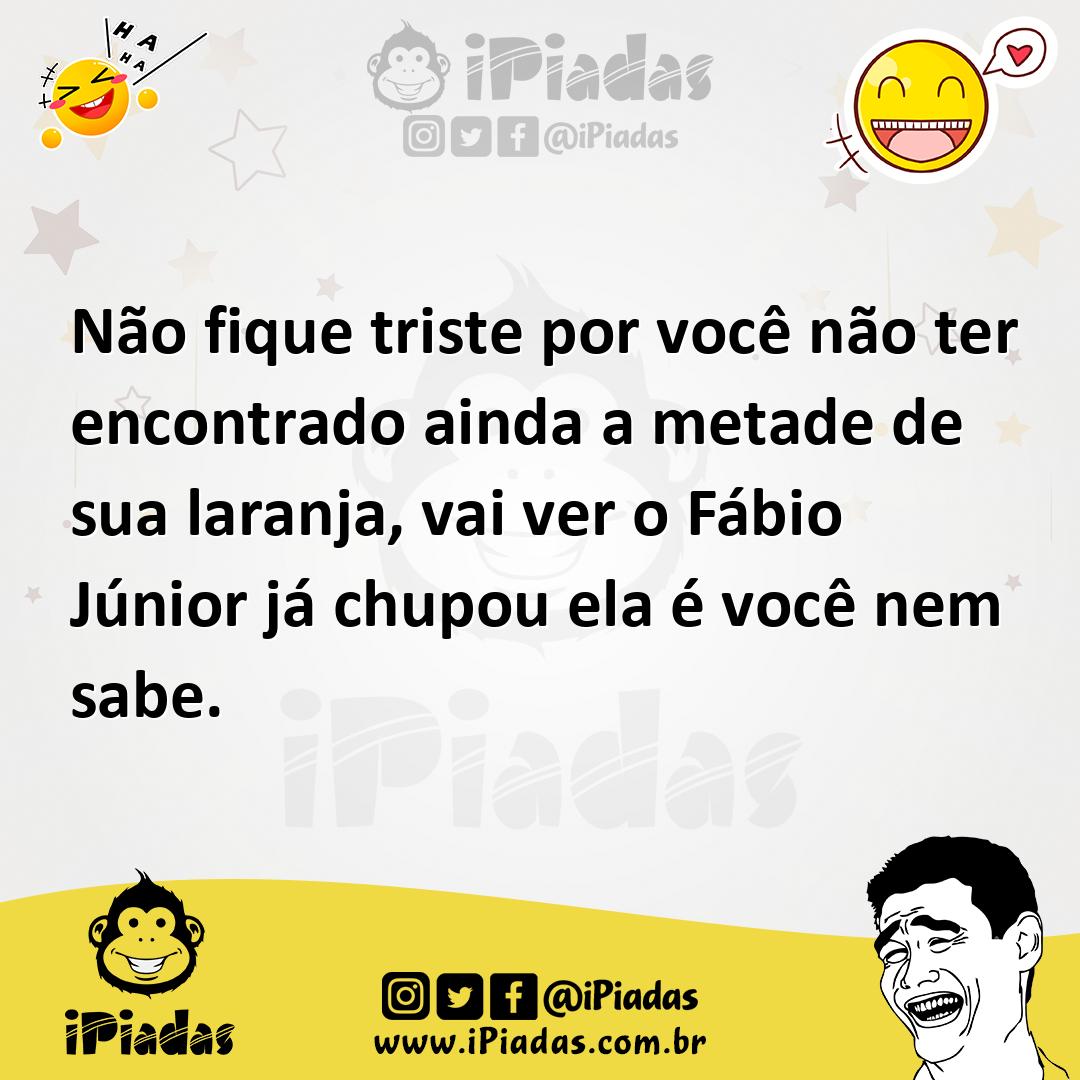 Ilustração de Não fique triste por você não ter encontrado ainda a metade de sua lar... no iPiadas