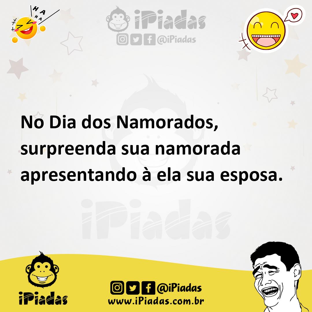 Ilustração de No Dia dos Namorados, surpreenda sua namorada apresentando à ela sua e... no iPiadas