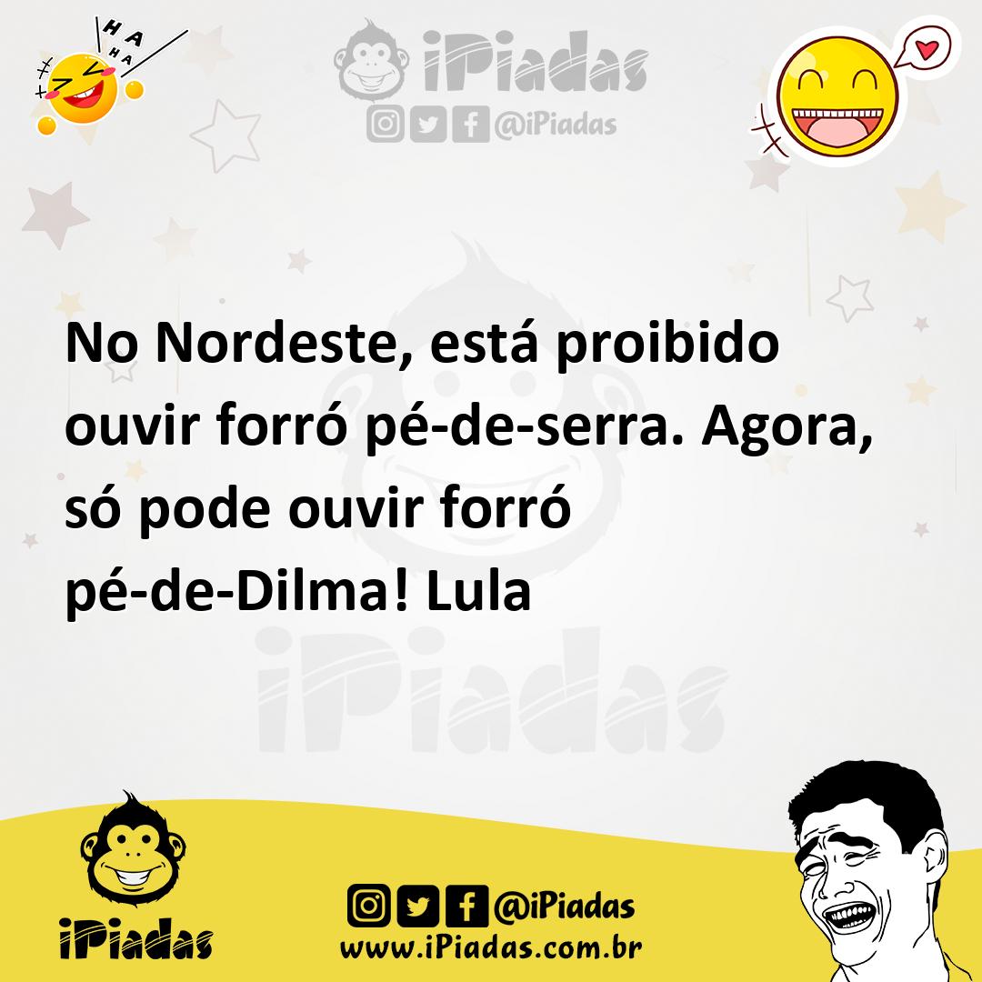 Ilustração de No Nordeste, está proibido ouvir forró pé-de-serra. Agora, só pode ouv... no iPiadas
