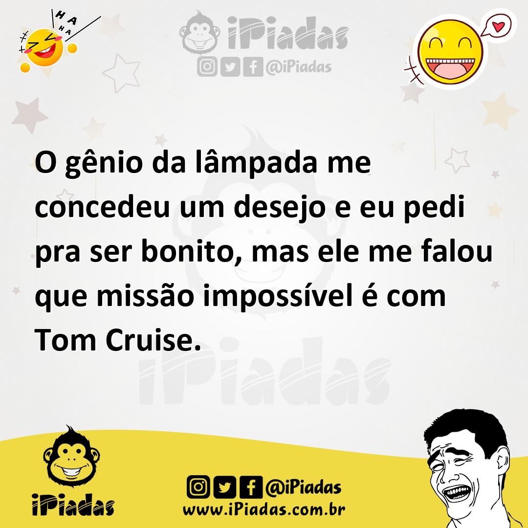 Ilustração de O gênio da lâmpada me concedeu um desejo e eu pedi pra ser bonito, mas... no iPiadas