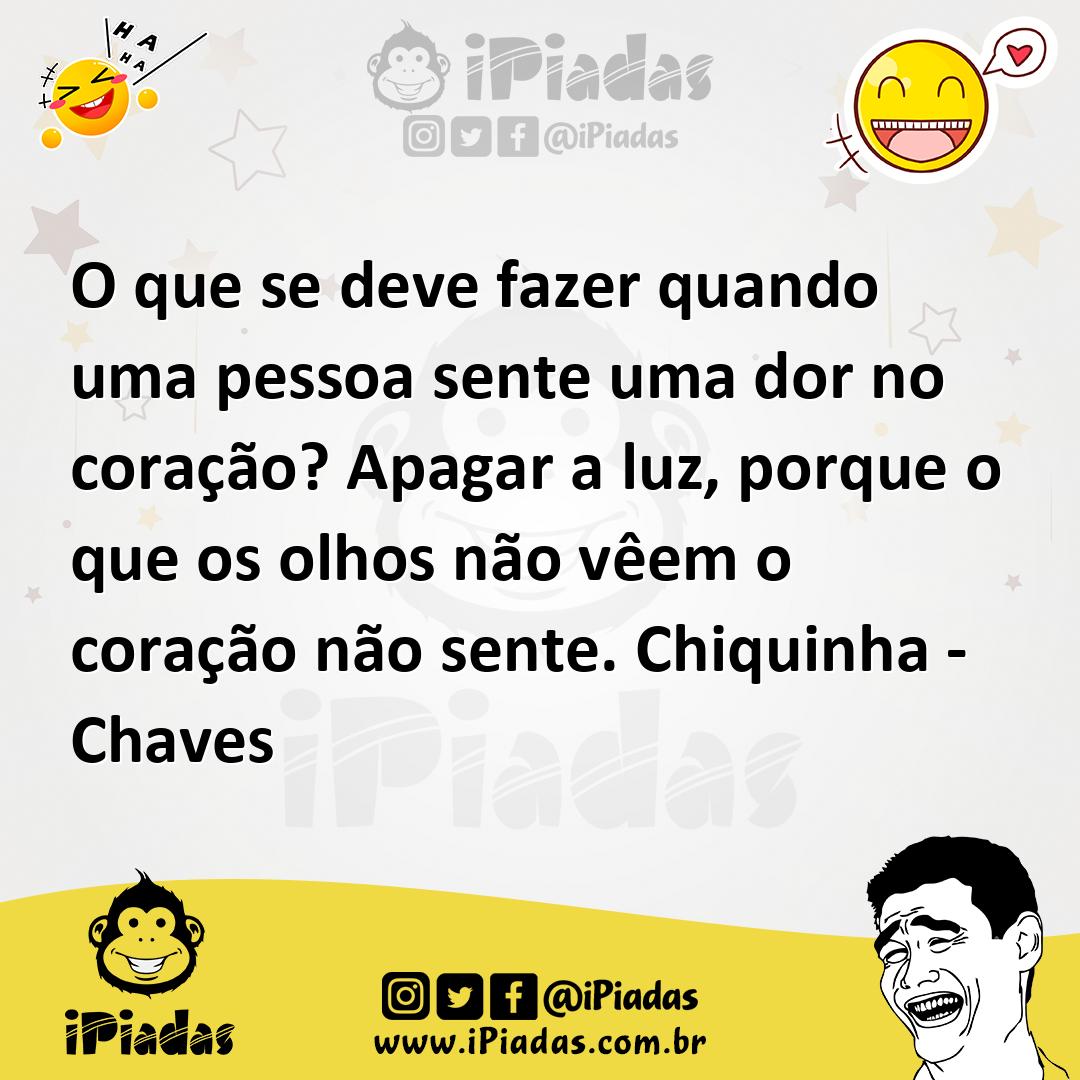 Ilustração de O que se deve fazer quando uma pessoa sente uma dor no coração? Apagar... no iPiadas