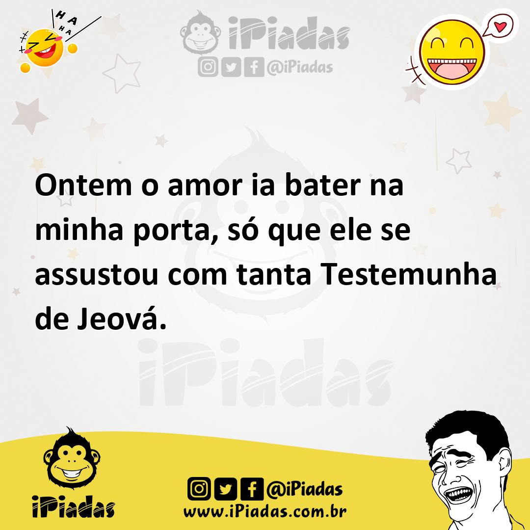 Ilustração de Ontem o amor ia bater na minha porta, só que ele se assustou com tanta... no iPiadas