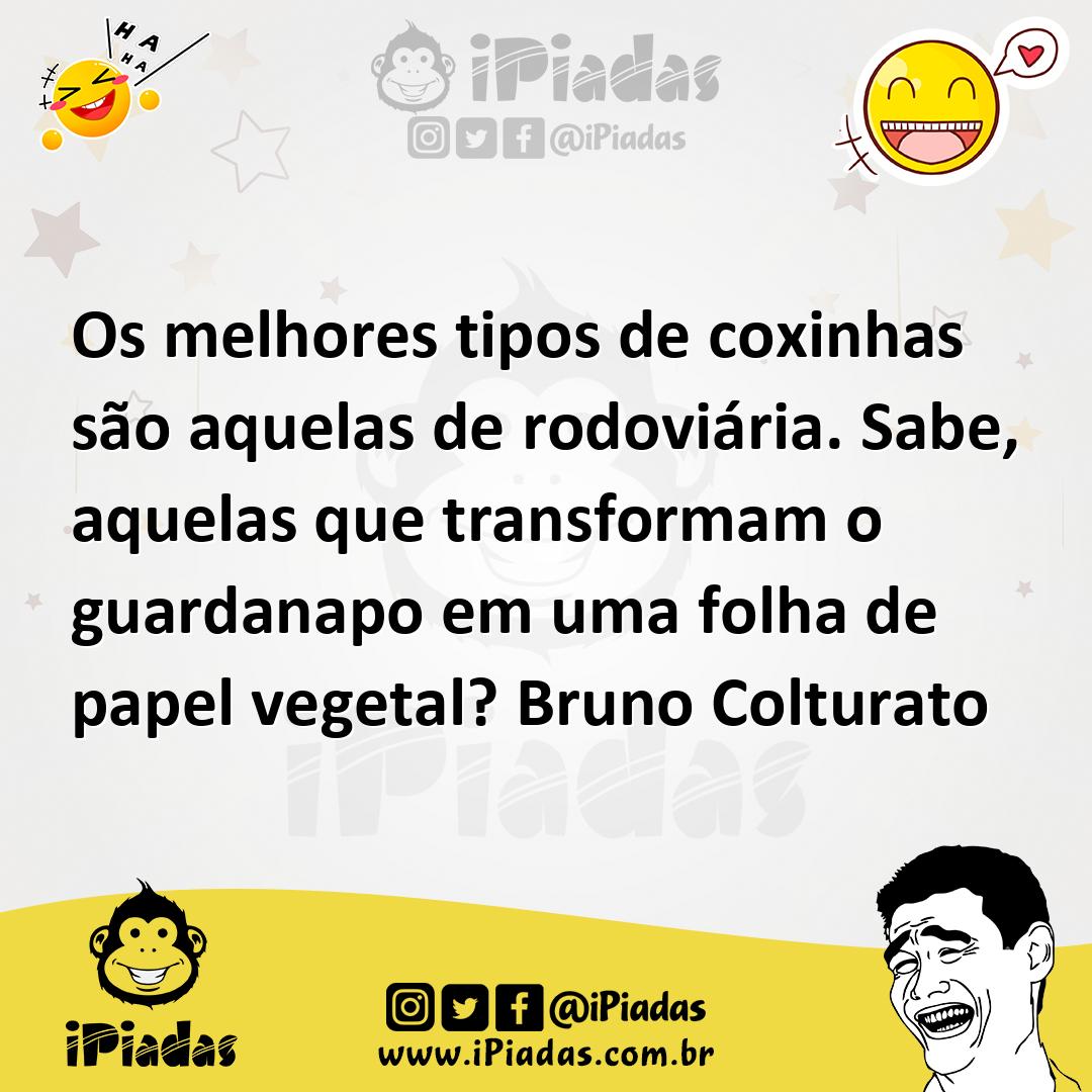 Ilustração de Os melhores tipos de coxinhas são aquelas de rodoviária. Sabe, aquelas... no iPiadas