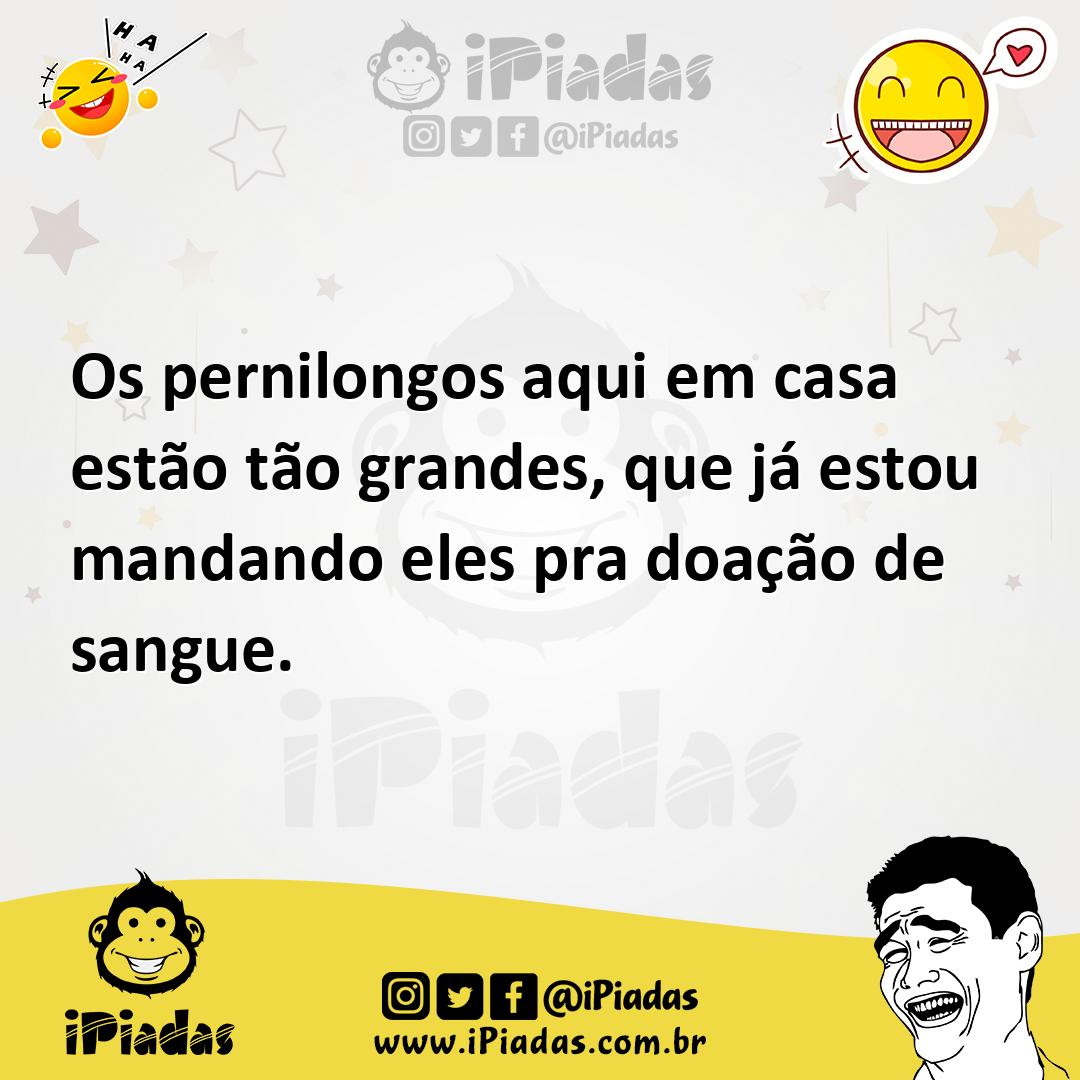 Ilustração de Os pernilongos aqui em casa estão tão grandes, que já estou mandando e... no iPiadas