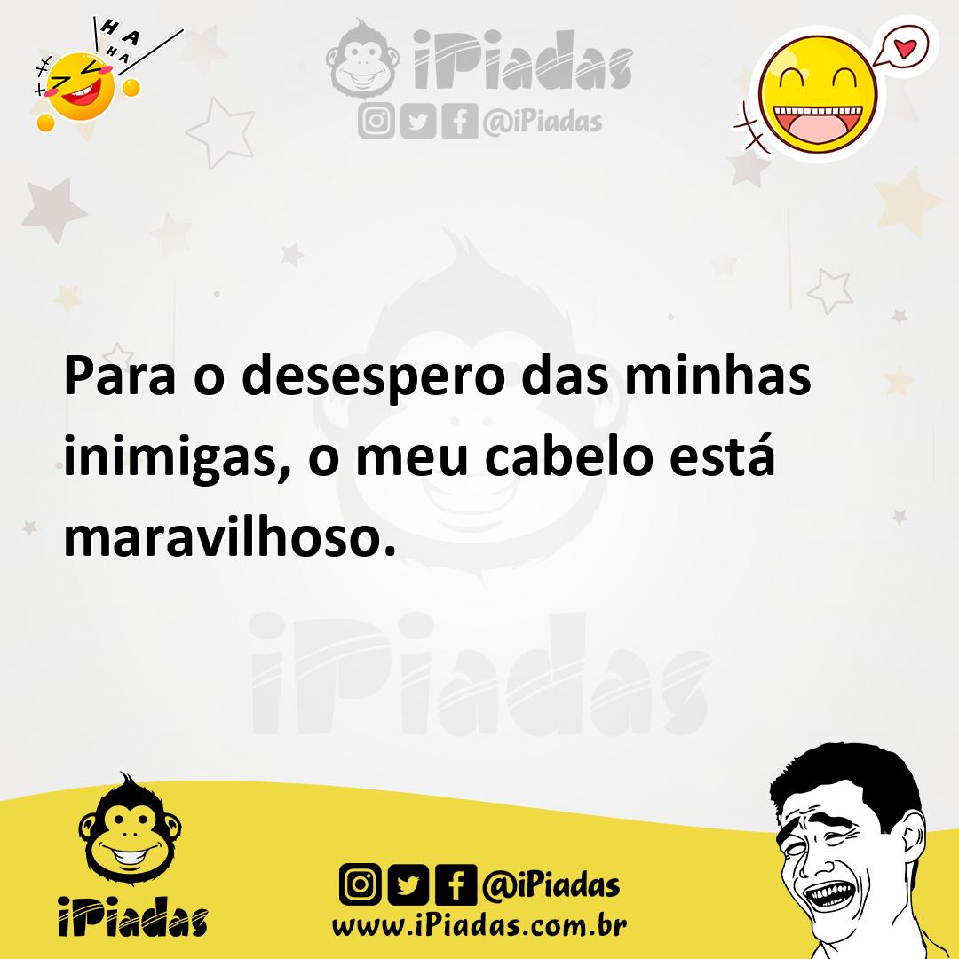 Ilustração de Para o desespero das minhas inimigas, o meu cabelo está maravilhoso. no iPiadas
