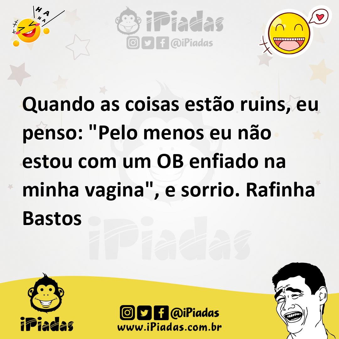Ilustração de Quando as coisas estão ruins, eu penso: "Pelo menos eu não estou com u... no iPiadas