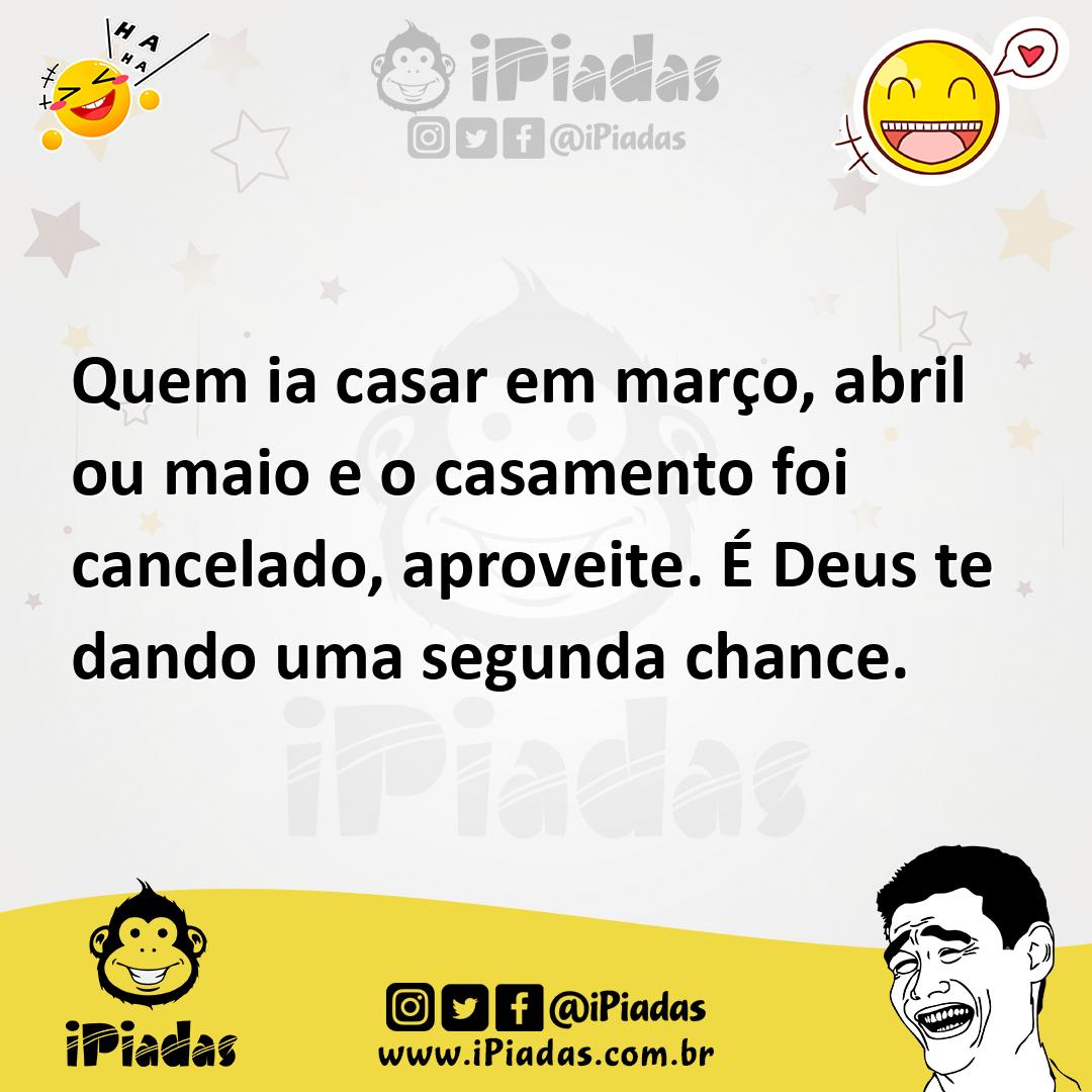 Ilustração de Quem ia casar em março, abril ou maio e o casamento foi cancelado, apr... no iPiadas