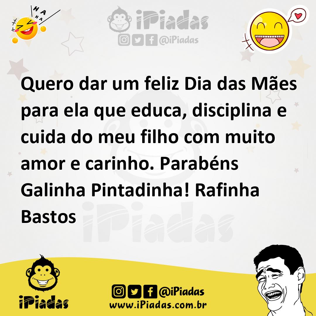 Ilustração de Quero dar um feliz Dia das Mães para ela que educa, disciplina e cuida... no iPiadas