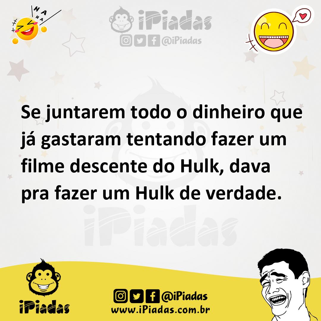 Ilustração de Se juntarem todo o dinheiro que já gastaram tentando fazer um filme de... no iPiadas