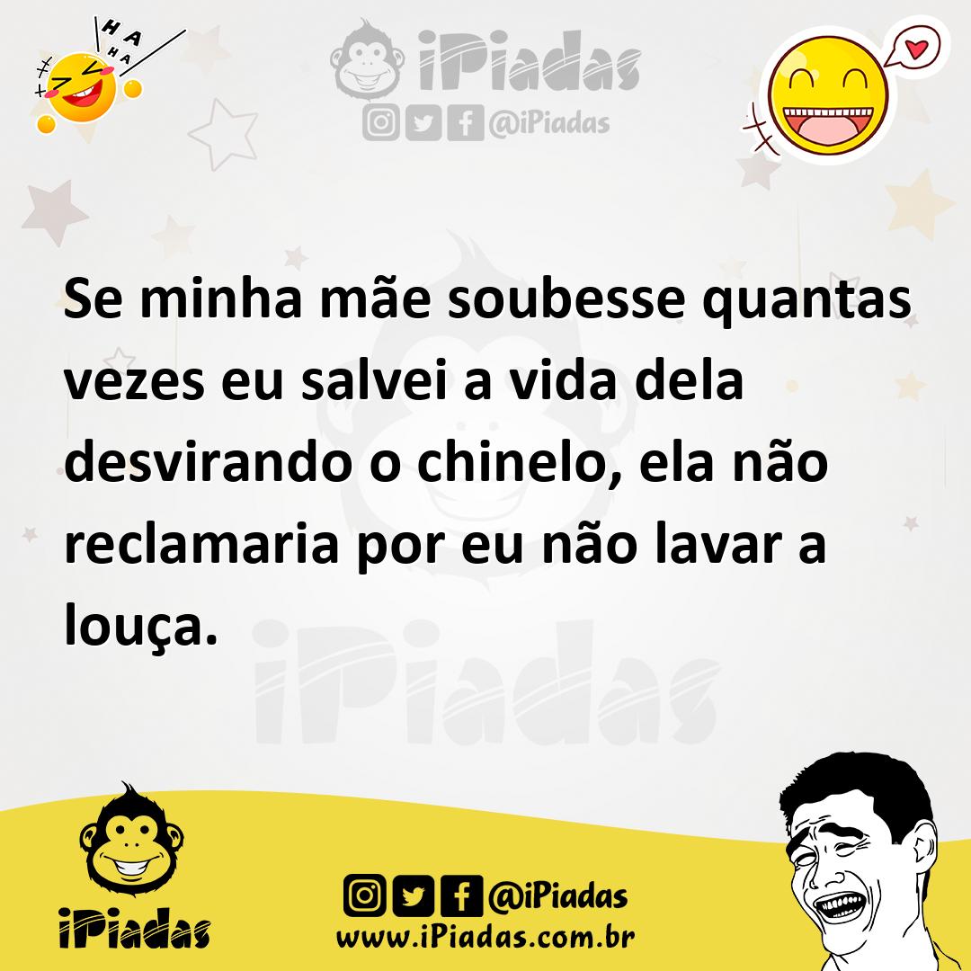 Ilustração de Se minha mãe soubesse quantas vezes eu salvei a vida dela desvirando o... no iPiadas