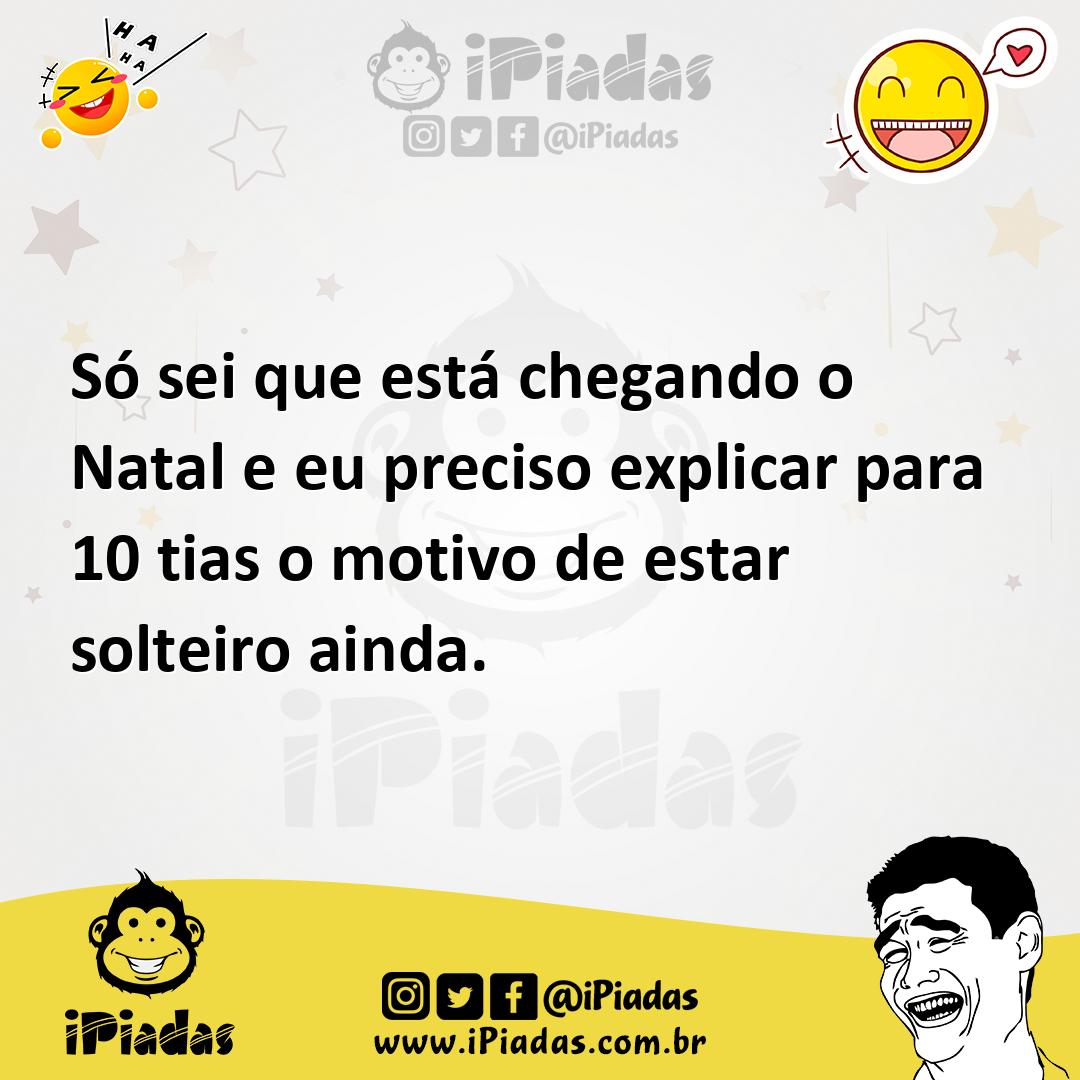 Ilustração de Só sei que está chegando o Natal e eu preciso explicar para 10 tias o... no iPiadas