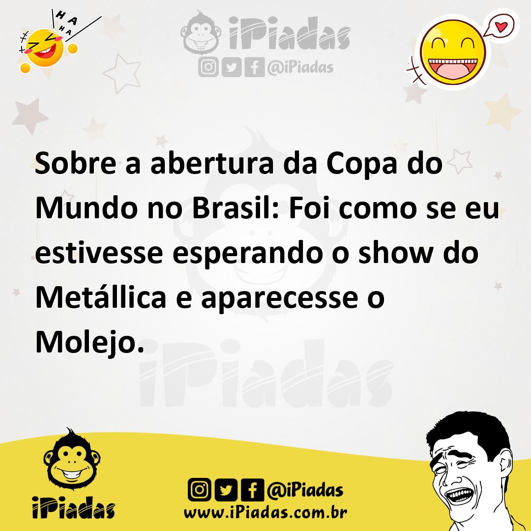Ilustração de Sobre a abertura da Copa do Mundo no Brasil: Foi como se eu estivesse... no iPiadas