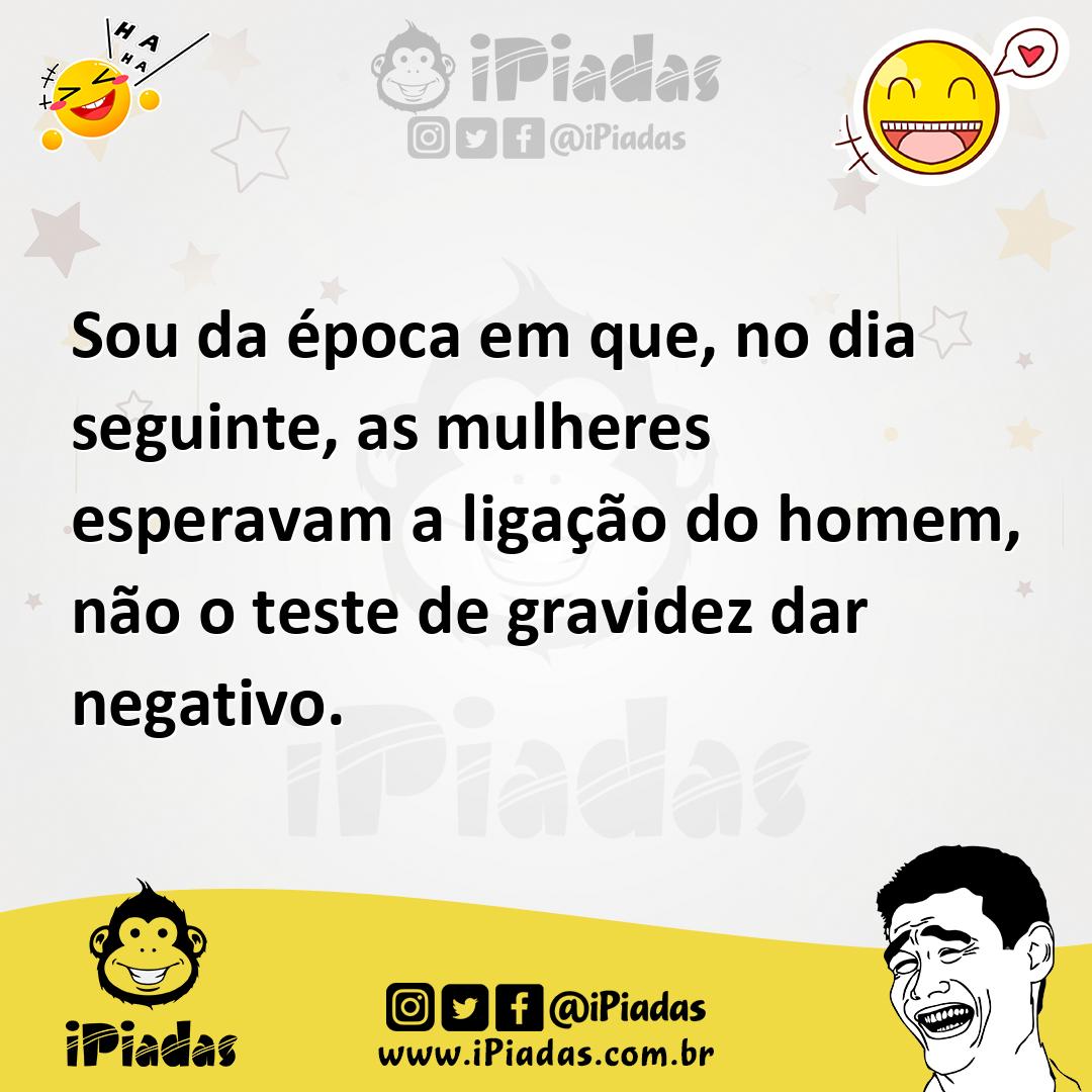 Ilustração de Sou da época em que, no dia seguinte, as mulheres esperavam a ligação... no iPiadas