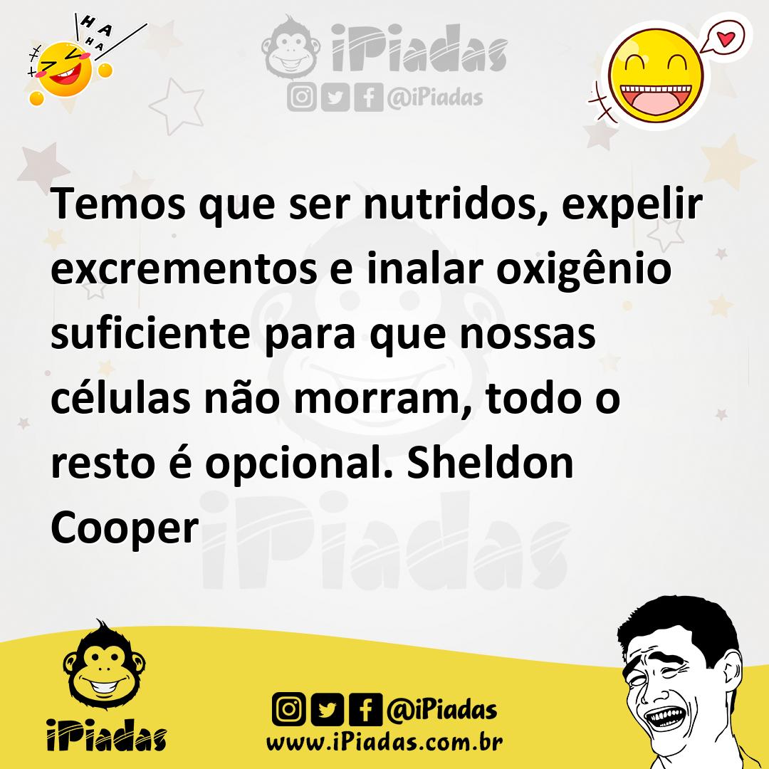 Ilustração de Temos que ser nutridos, expelir excrementos e inalar oxigênio suficien... no iPiadas