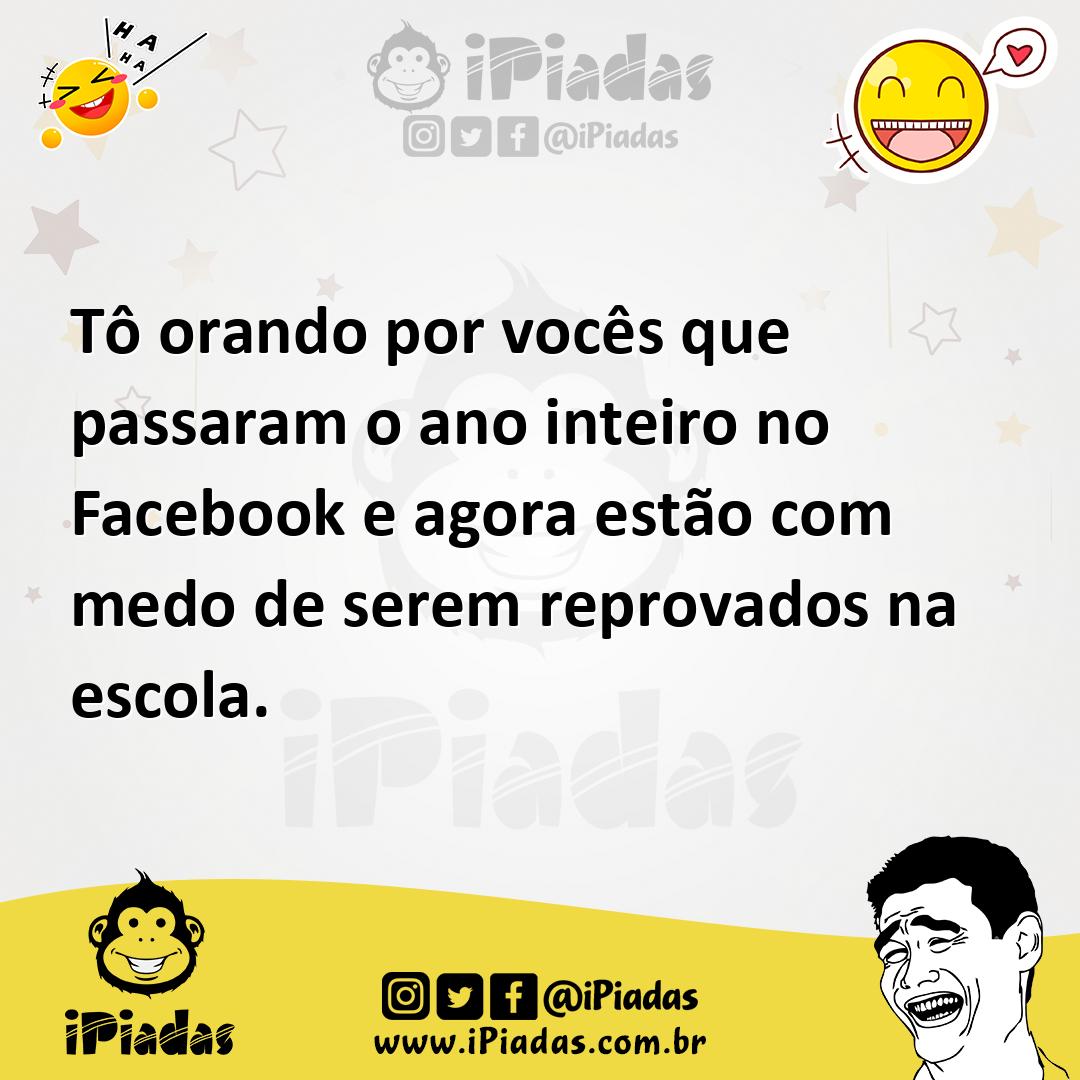 Ilustração de Tô orando por vocês que passaram o ano inteiro no Facebook e agora est... no iPiadas