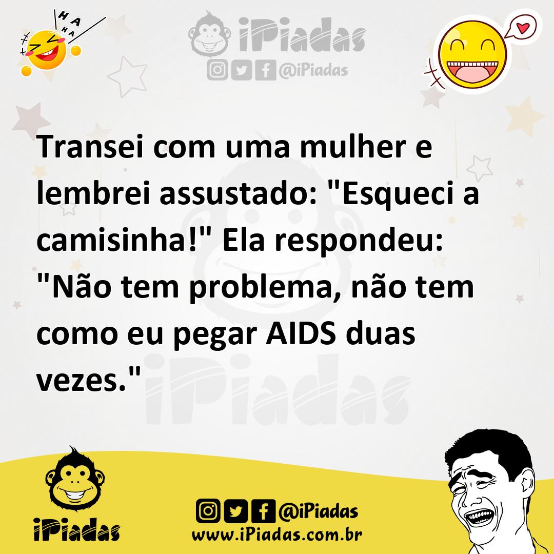 Ilustração de Transei com uma mulher e lembrei assustado: "Esqueci a camisinha!" Ela... no iPiadas