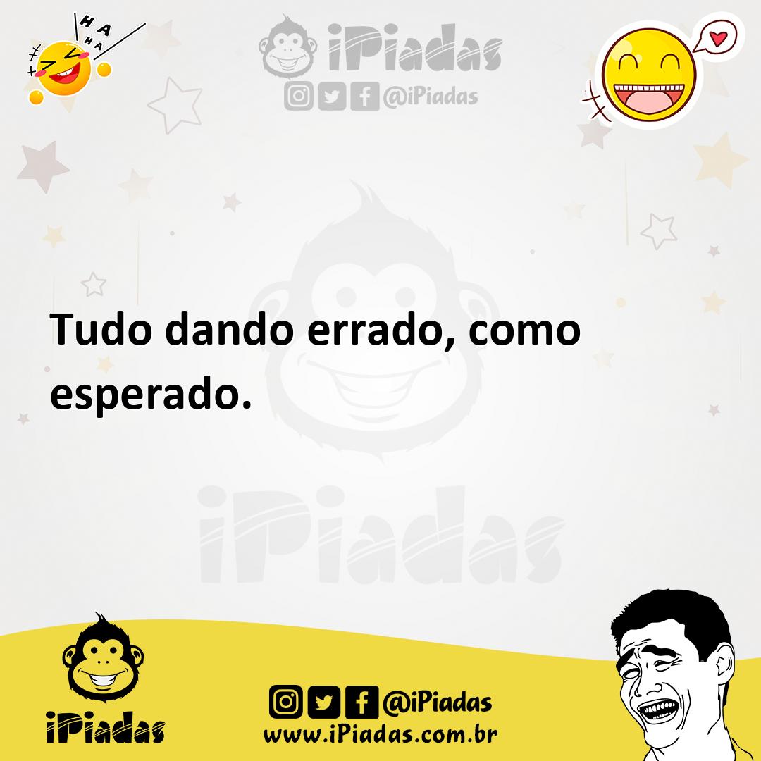 Ilustração de Tudo dando errado, como esperado. no iPiadas