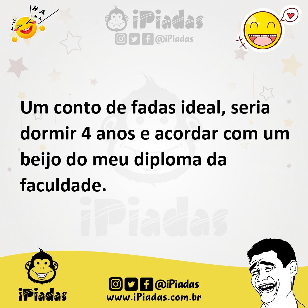 Ilustração de Um conto de fadas ideal, seria dormir 4 anos e acordar com um beijo do... no iPiadas