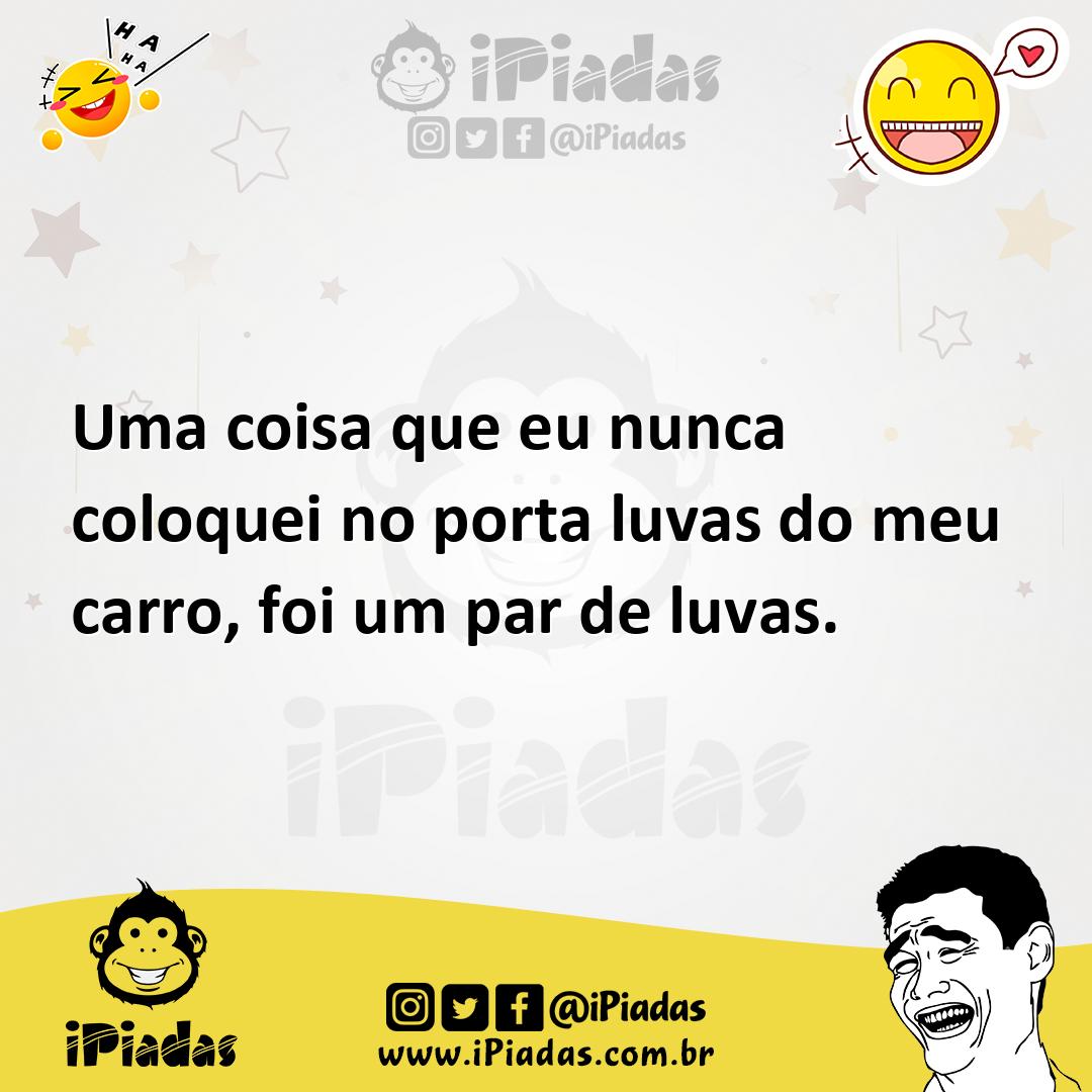Ilustração de Uma coisa que eu nunca coloquei no porta luvas do meu carro, foi um pa... no iPiadas