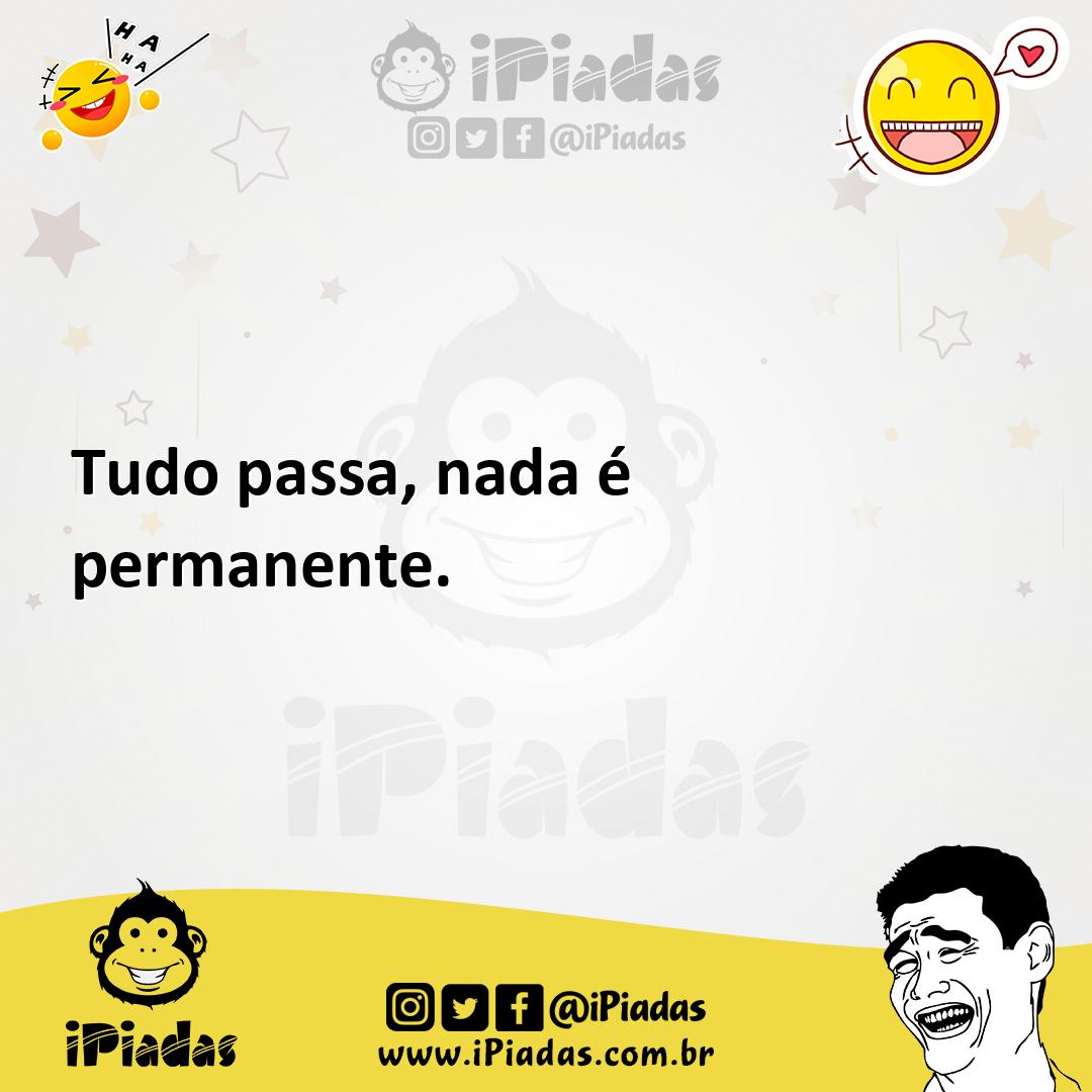 Ilustração de Tudo passa, nada é permanente. no iPiadas
