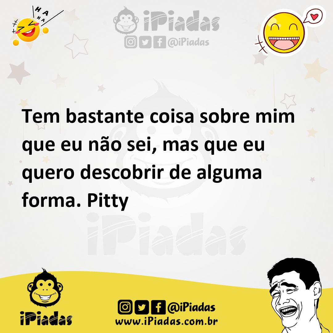 Ilustração de Tem bastante coisa sobre mim que eu não sei, mas que eu quero descobri... no iPiadas