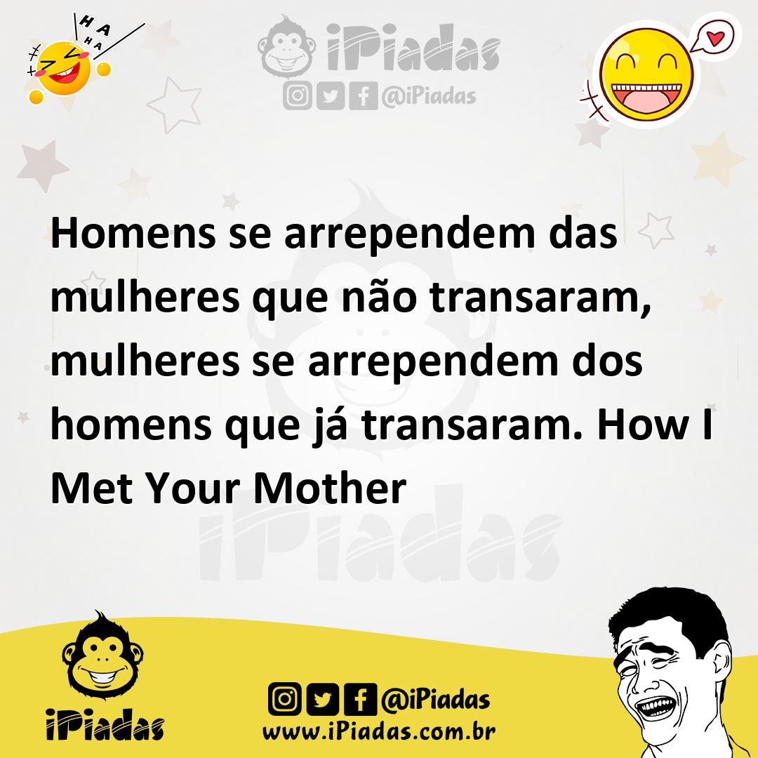 Ilustração de Homens se arrependem das mulheres que não transaram, mulheres se arrep... no iPiadas