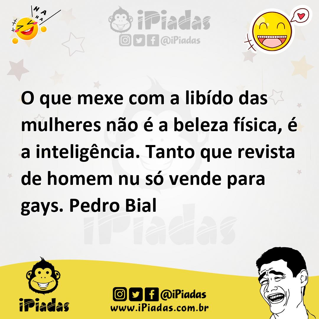 Ilustração de O que mexe com a libído das mulheres não é a beleza física, é a inteli... no iPiadas