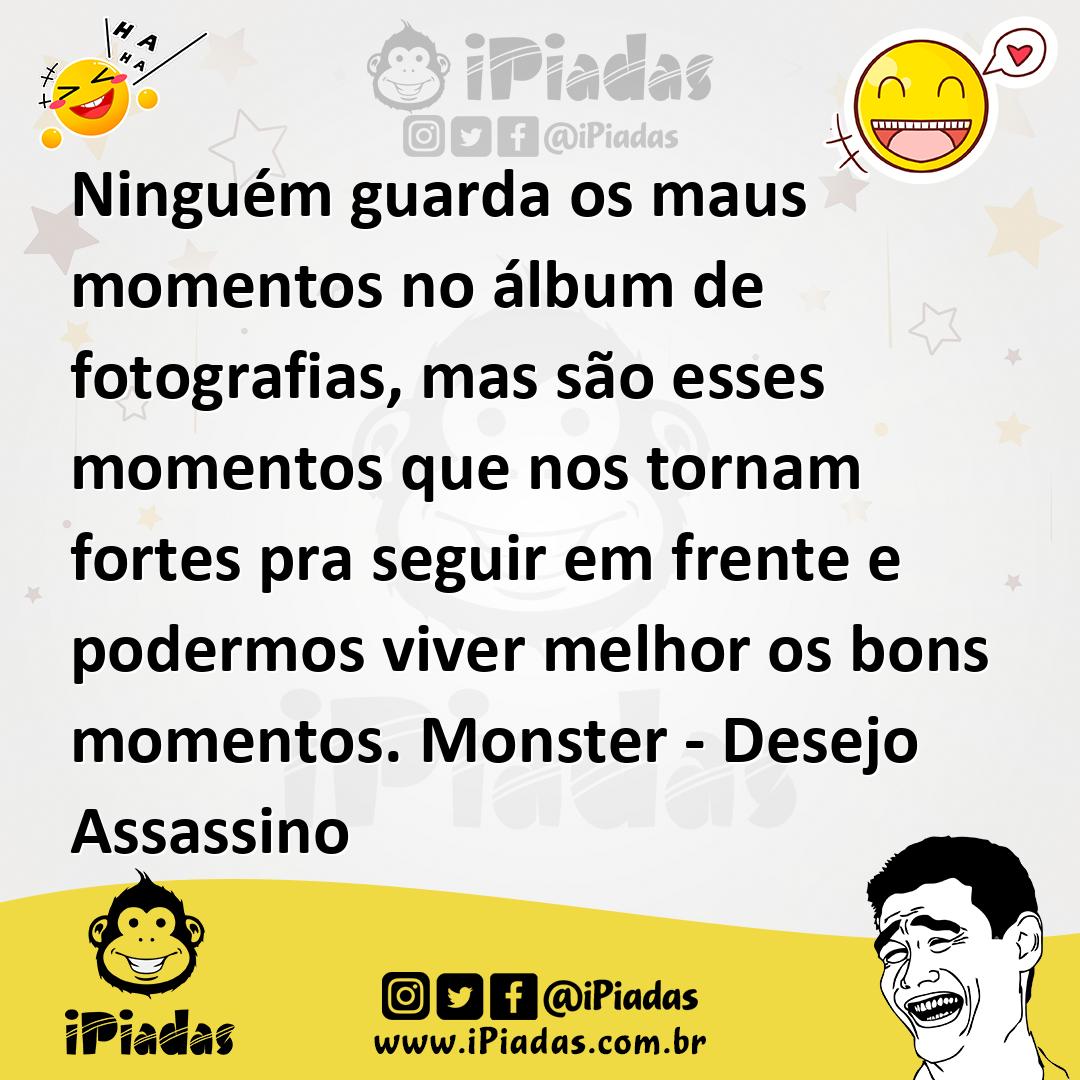 Ilustração de Ninguém guarda os maus momentos no álbum de fotografias, mas são esses... no iPiadas