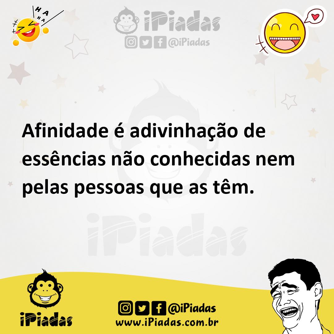 Ilustração de Afinidade é adivinhação de essências não conhecidas nem pelas pessoas... no iPiadas