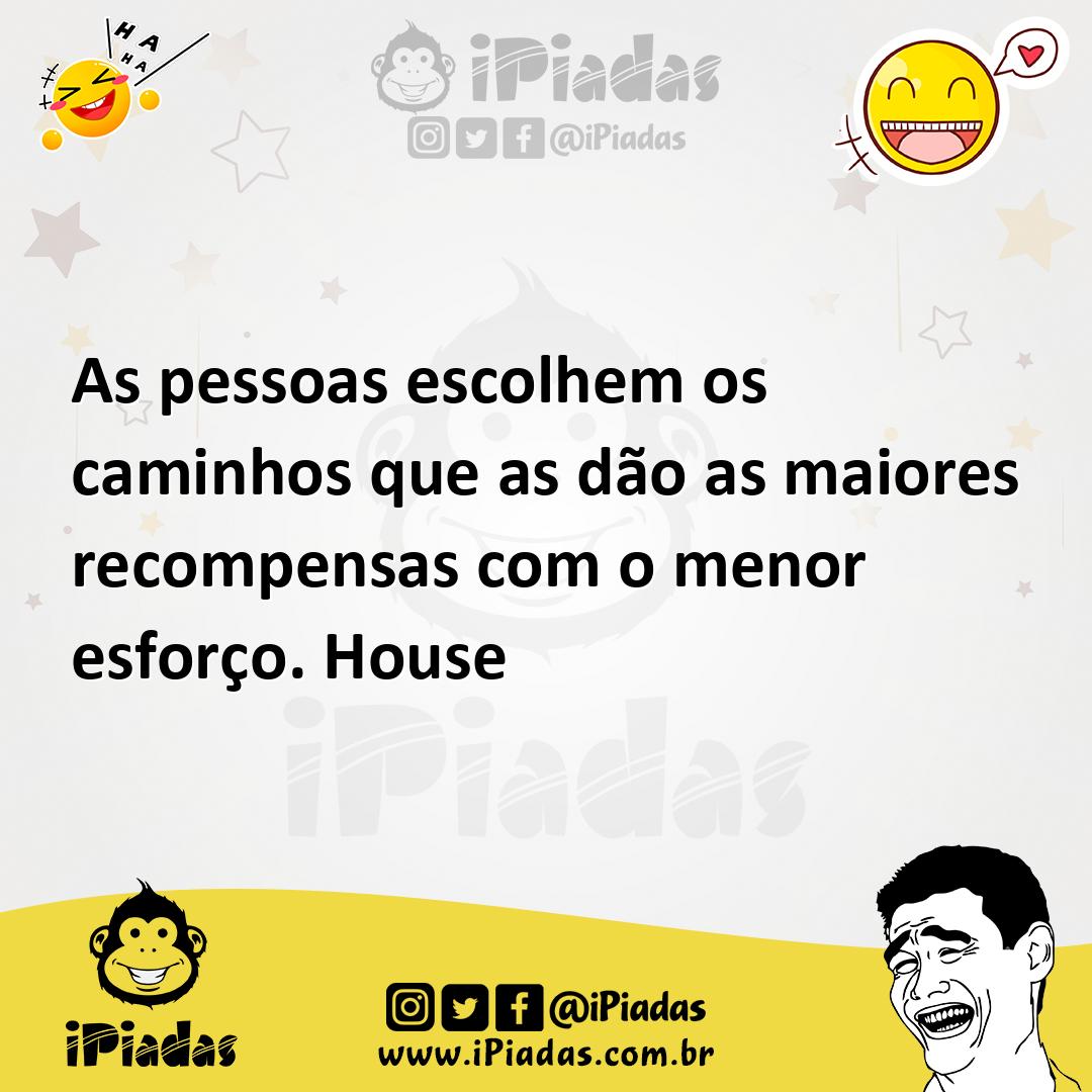 Ilustração de As pessoas escolhem os caminhos que as dão as maiores recompensas com... no iPiadas