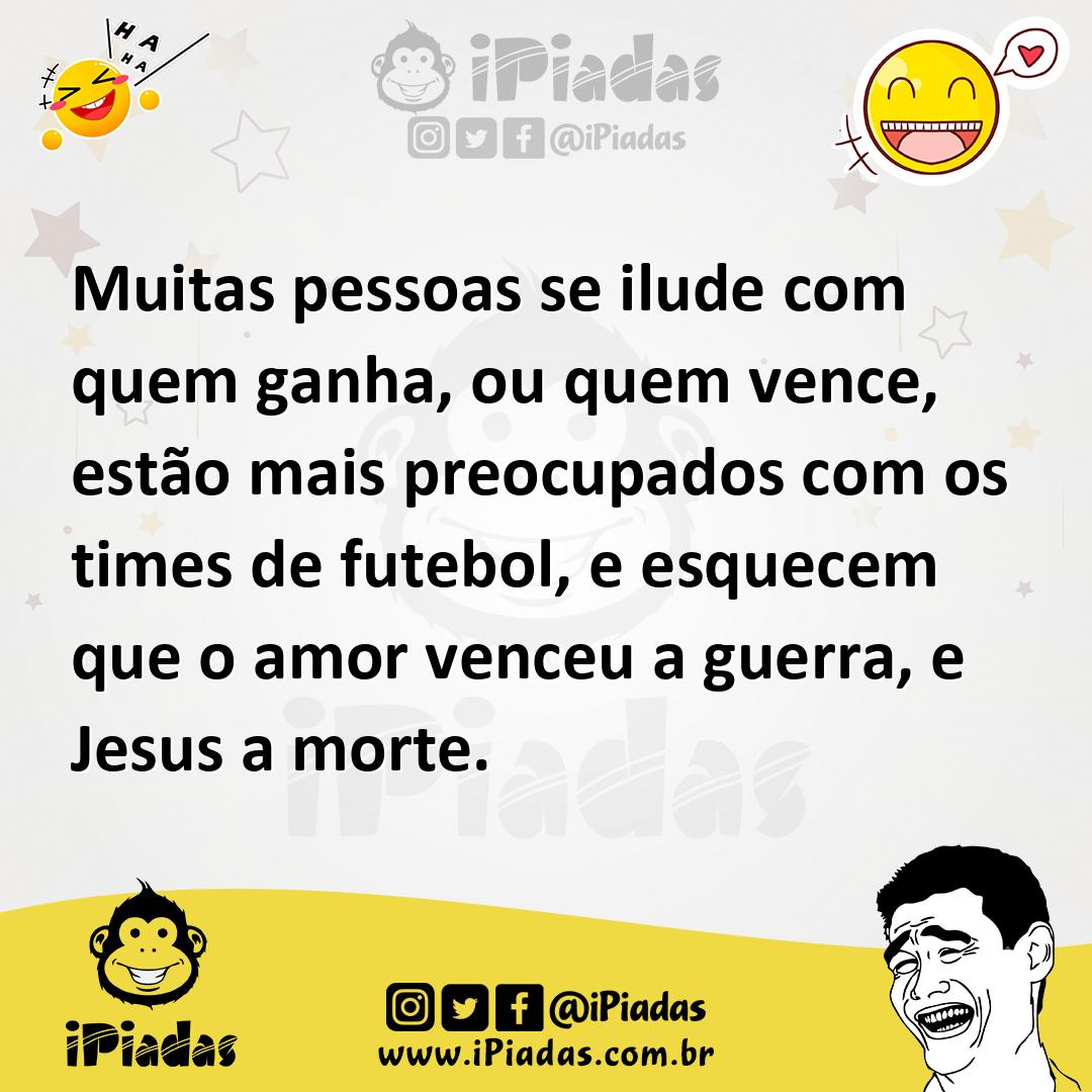 Ilustração de Muitas pessoas se ilude com quem ganha, ou quem vence, estão mais preo... no iPiadas