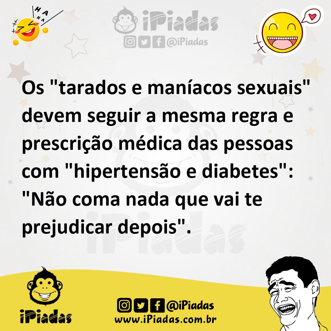 Ilustração de Os "tarados e maníacos sexuais" devem seguir a mesma regra e prescriçã... no iPiadas