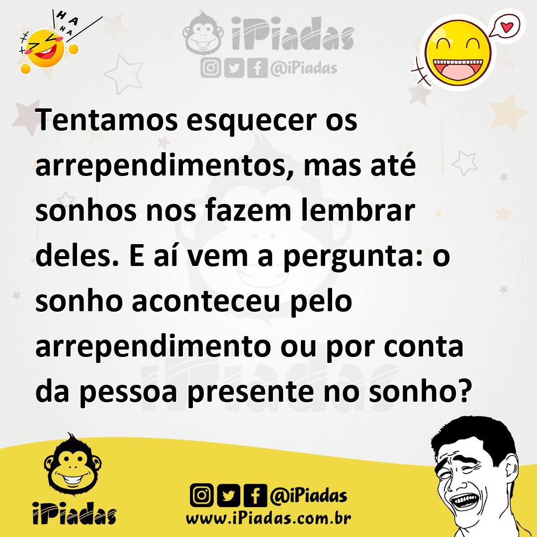 Ilustração de Tentamos esquecer os arrependimentos, mas até sonhos nos fazem lembrar... no iPiadas