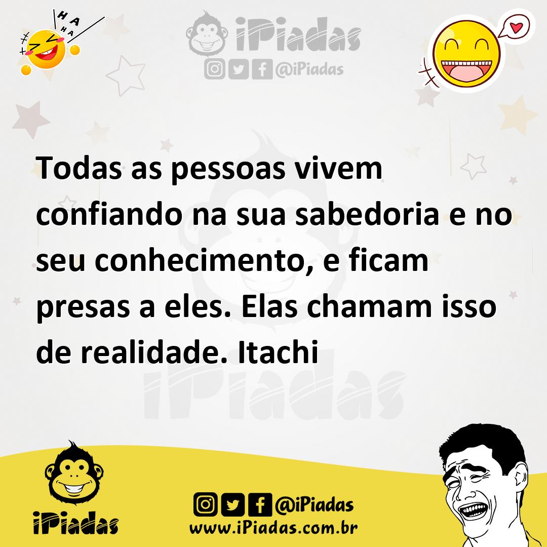 Ilustração de Todas as pessoas vivem confiando na sua sabedoria e no seu conheciment... no iPiadas